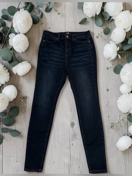Levi's Denim - Simple Society Skinny Ankle Jeans Women 9 / 29 Waist Blue Distressed High-Rise